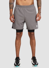 Running Shorts for Men - Grey