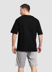 Premium Essential Oversized T-Shirt – BLACK