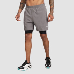 Athlika 2-In-1 Performance Running Shorts