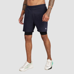Athlika 2-In-1 Performance Running Shorts