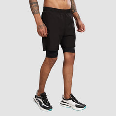 Athlika 2-In-1 Performance Running Shorts