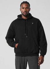 Black Oversized Hoodie for Men