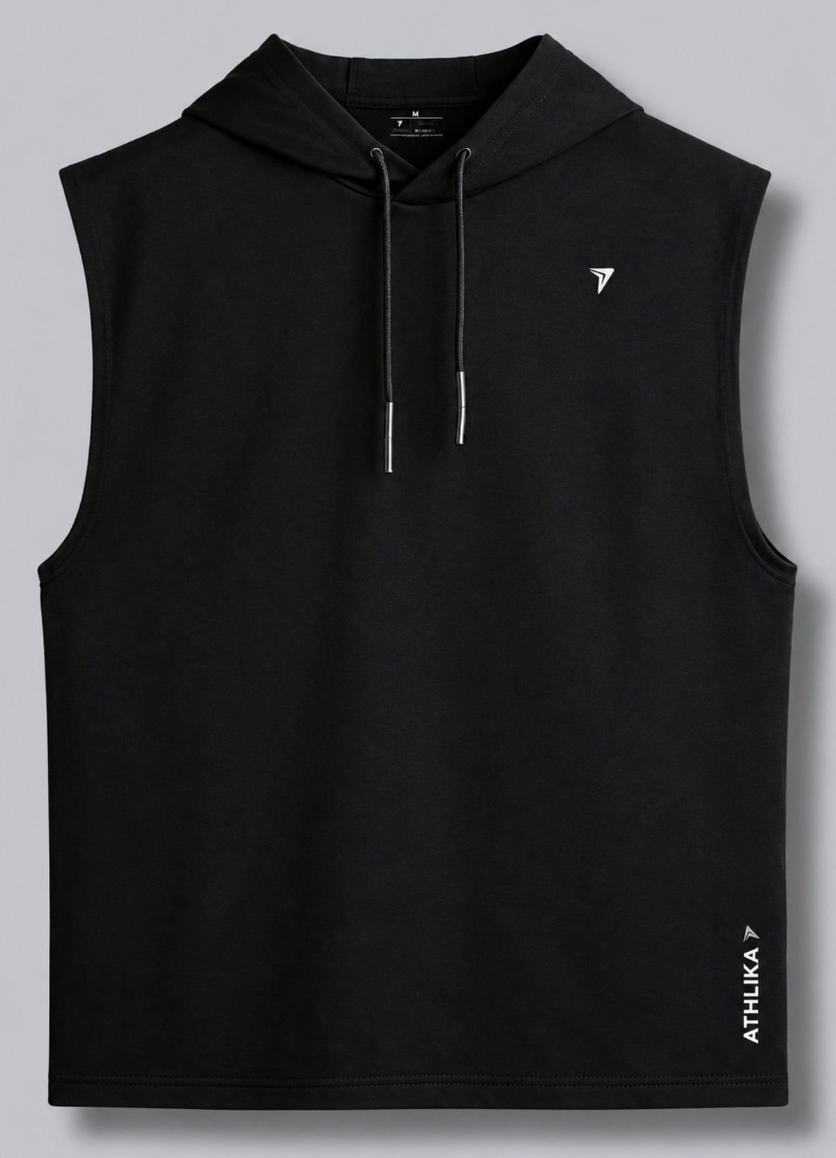 Oversized Drop Arm Tank Hoodie