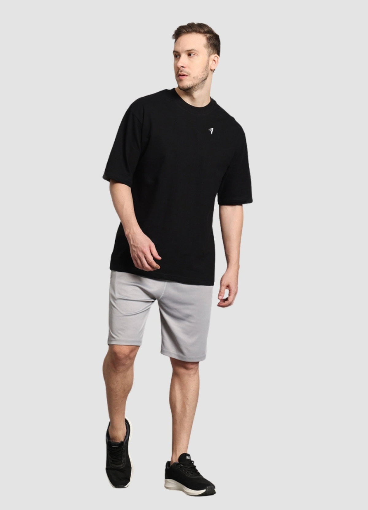 Premium Essential Oversized T-Shirt – BLACK