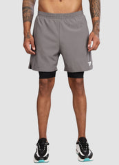 Running Shorts for Men - Grey