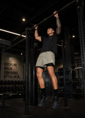 2 IN 1 SHORTS — SUMMIT OLIVE