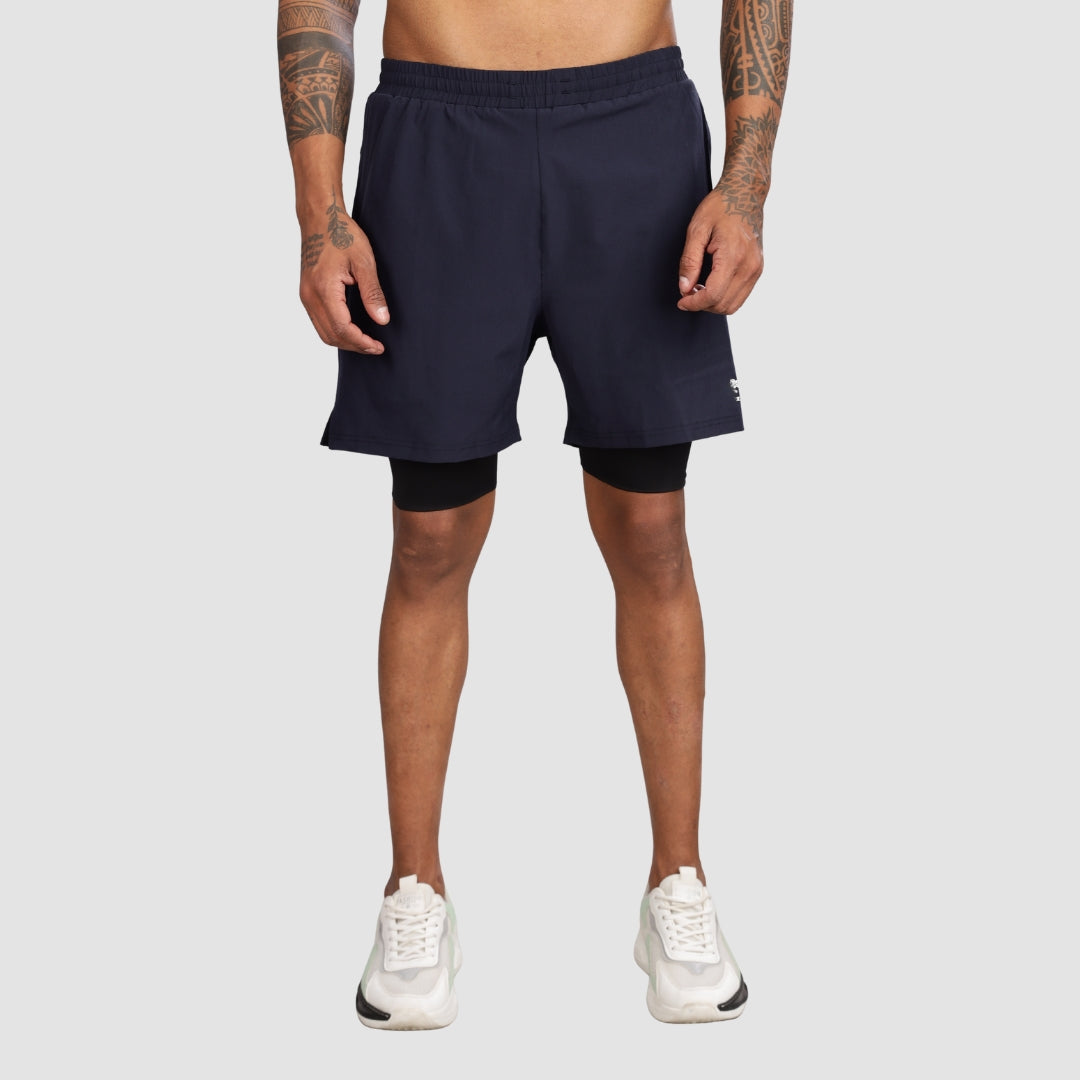 Athlika 2-In-1 Performance Running Shorts