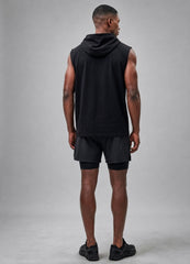 Oversized Drop Arm Tank Hoodie