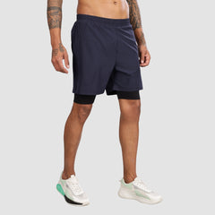 Athlika 2-In-1 Performance Running Shorts