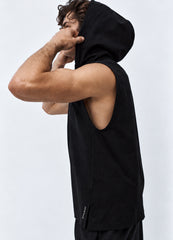 Oversized Drop Arm Tank Hoodie