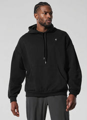 Black Oversized Hoodie for Men