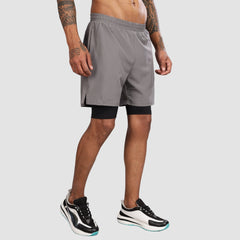 Athlika 2-In-1 Performance Running Shorts