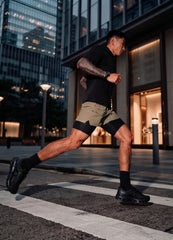 2 IN 1 SHORTS — SUMMIT OLIVE