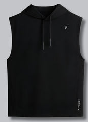 Oversized Drop Arm Tank Hoodie