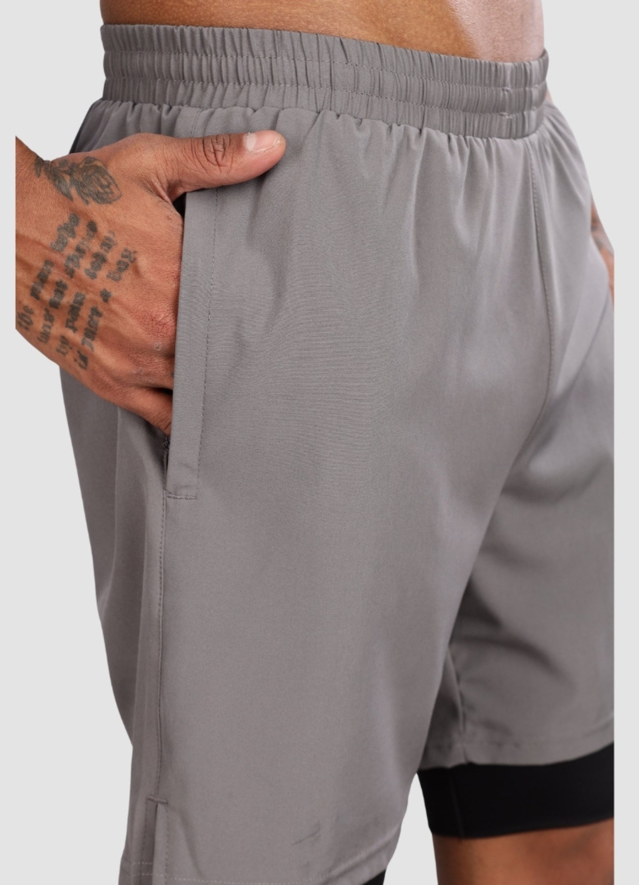 Athlika 2-In-1 Performance Running Shorts