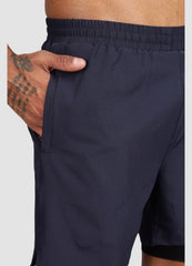 Running Shorts for Men - Navy Blue
