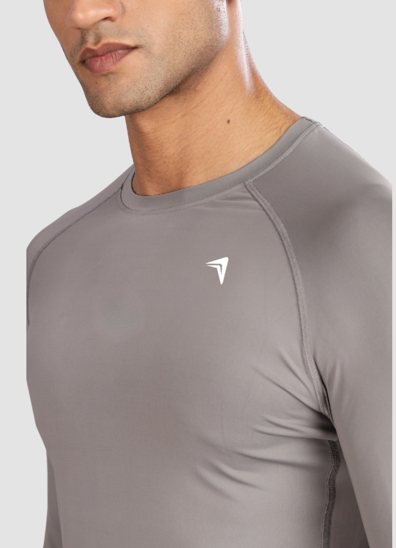 ATHLIKA Compression Full Sleeve Baselayer Grey